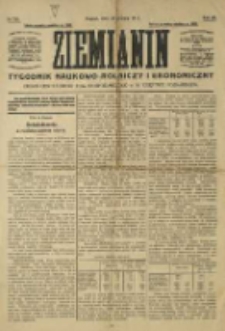 Ziemianin. Tygodnik naukowo-rolniczy i ekonomiczny; organ Centralnego Towarzystwa Gospodarczego w Wielkiem Księstwie Poznańskiem 1917.12.30 R.68 Nr52