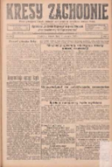Kresy Zachodnie: pismo poświęcone obronie interesów narodowych na zachodnich ziemiach Polski 1925.08.18 R.3 Nr188