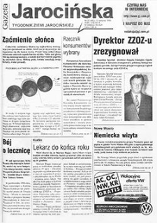 Gazeta Jarocińska 1999.08.13 Nr32(462)