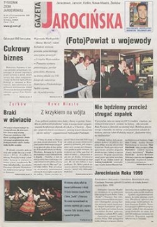 Gazeta Jarocińska 1999.10.08 Nr40(470)