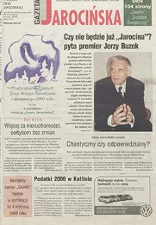 Gazeta Jarocińska 1999.12.24 Nr51/52(481/482)
