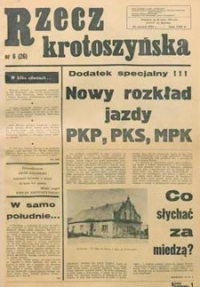 Rzecz Krotoszyńska 1992.06.24 Nr6(26)
