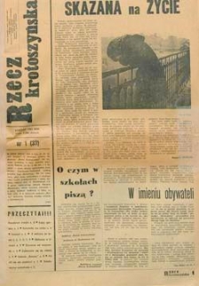Rzecz Krotoszyńska 1993.01 Nr1(33)