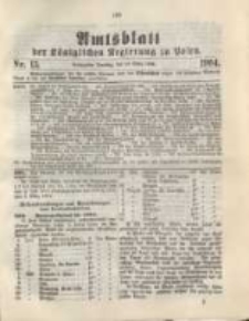 Amtsblatt der Königlichen Regierung zu Posen.1904.03.29 Nr.13