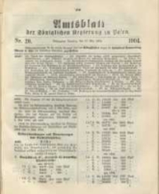 Amtsblatt der Königlichen Regierung zu Posen.1904.05.17 Nr.20