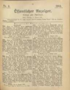 Oeffentlicher Anzeiger. 1904.01.19 Nro.3