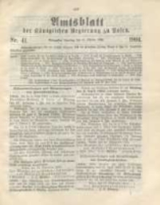 Amtsblatt der Königlichen Regierung zu Posen.1904.10.11 Nr.41