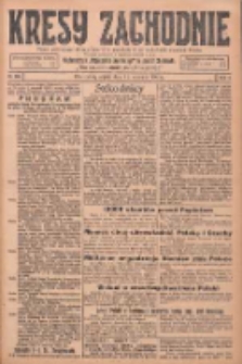 Kresy Zachodnie: pismo poświęcone obronie interes&oacute;w narodowych na zachodnich ziemiach Polski 1925.09.11 R.3 Nr209