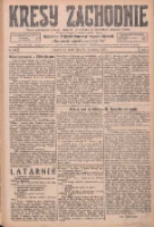 Kresy Zachodnie: pismo poświęcone obronie interesów narodowych na zachodnich ziemiach Polski 1925.09.23 R.3 Nr218