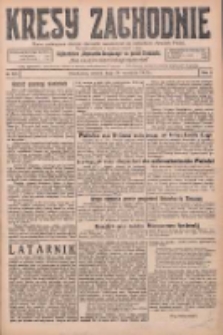 Kresy Zachodnie: pismo poświęcone obronie interesów narodowych na zachodnich ziemiach Polski 1925.09.29 R.3 Nr223