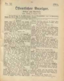 Oeffentlicher Anzeiger. 1904.12.27 Nro.52