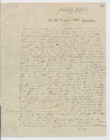 List Józefa Ignacego Kraszewskiego do Wawrzyńca Benzelstjerny-Engeströma z 20 sierpnia 1880 roku