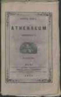 Athenauem: pismo poświęcone historii, literaturze, sztukom, krytyce itd. 1847 Nr5