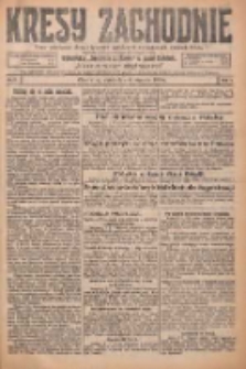 Kresy Zachodnie: pismo poświęcone obronie interesów narodowych na zachodnich ziemiach Polski 1926.01.08 R.4 Nr5