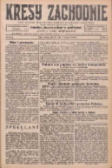 Kresy Zachodnie: pismo poświęcone obronie interesów narodowych na zachodnich ziemiach Polski 1926.03.09 R.4 Nr55