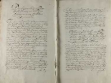 Dziękowanie JKM za pieczęć wielką koronną od Im Pana Kryskiego na mowę Im Pana marszałka Zygmunta Myszkowskiego, b. m. r., Warszawa 18.03.1613