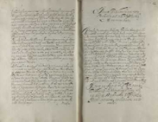 Mowa P. kanclerza przy iednaniu się z P. woiewodą mazowieckim, ok. 1614