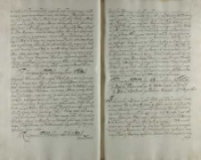 Respons PP. posłom woiewodztwa krakowskiego z seymiku proszowskiego do KJMci posłanym, dany od KJMci, w Krakowie po rokoszu ostatnim, die 5 Augusti 1607