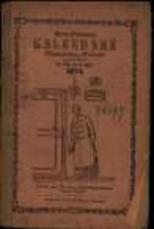 Sjerp-Polaczka Kalendarz Katolicko-Polski z podobnemi, jak tu obok, drzeworytami na rok zwyczajny 1874 z wykazem wszystkich jarmarków w Wielkim Xsięstwie Poznańskiem, Prusach Wschodnich i Zachodnich jako też Sląsku i niektórych w Pomeranii, Brandenburgii i dalszych Niemczech a nawet pod rządem Rossyjskim i Austryjackim ….