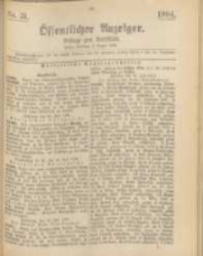Oeffentlicher Anzeiger. 1904.08.02 Nro.31