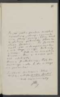 List Józefa Ignacego Kraszewskiego do Wawrzyńca Benzelstjerny-Engeströma, bez daty (prawd. koniec 1882 roku)