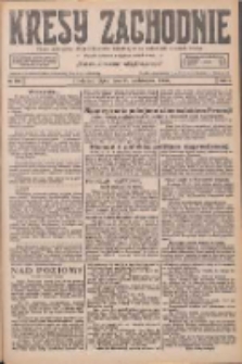 Kresy Zachodnie: pismo poświęcone obronie interesów narodowych na zachodnich ziemiach Polski 1926.10.29 R.4 Nr250