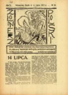 Żołnierz Polski : pismo poświęcone czynowi i doli żołnierza polskiego. R.1 1919 nr32