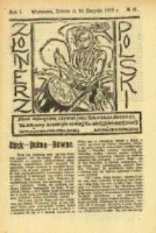 Żołnierz Polski : pismo poświęcone czynowi i doli żołnierza polskiego. R.1 1919 nr41