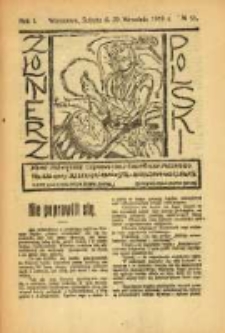 Żołnierz Polski : pismo poświęcone czynowi i doli żołnierza polskiego. R.1 1919 nr51