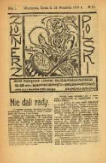 Żołnierz Polski : pismo poświęcone czynowi i doli żołnierza polskiego. R.1 1919 nr52