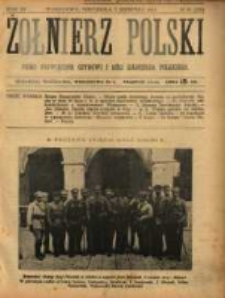 Żołnierz Polski : pismo poświęcone czynowi i doli żołnierza polskiego. R.3 1921 nr50