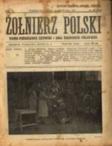 Żołnierz Polski : pismo poświęcone czynowi i doli żołnierza polskiego. R.3 1921 nr62