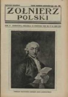 Żołnierz Polski : pismo poświęcone czynowi i doli żołnierza polskiego. R.4 1922 nr17 i 18