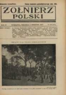 Żołnierz Polski : pismo poświęcone czynowi i doli żołnierza polskiego. R.4 1922 nr36