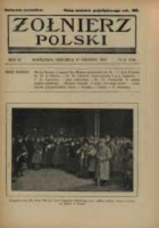 Żołnierz Polski : pismo poświęcone czynowi i doli żołnierza polskiego. R.4 1922 nr51