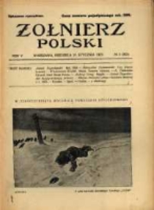 Żołnierz Polski : pismo poświęcone czynowi i doli żołnierza polskiego. R.5 1923 nr3