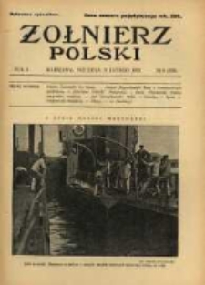 Żołnierz Polski : pismo poświęcone czynowi i doli żołnierza polskiego. R.5 1923 nr6