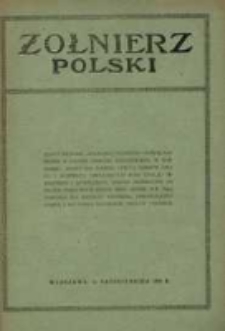 Żołnierz Polski : pismo poświęcone czynowi i doli żołnierza polskiego. R.5 1923 nr41