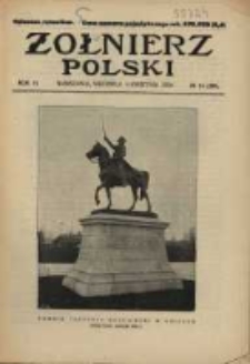 Żołnierz Polski : pismo poświęcone czynowi i doli żołnierza polskiego. R.6 1924 nr14