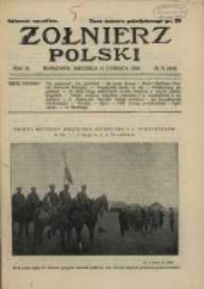 Żołnierz Polski : pismo poświęcone czynowi i doli żołnierza polskiego. R.6 1924 nr25