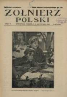 Żołnierz Polski : pismo poświęcone czynowi i doli żołnierza polskiego. R.6 1924 nr46