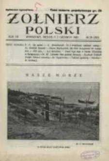 Żołnierz Polski : pismo poświęcone czynowi i doli żołnierza polskiego. R.7 1925 nr23
