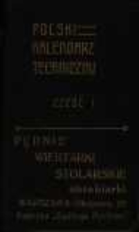 Polski Kalendarz Techniczny 1914. Część I.