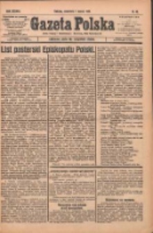 Gazeta Polska: codzienne pismo polsko-katolickie dla wszystkich stanów 1934.03.01 R.38 Nr49