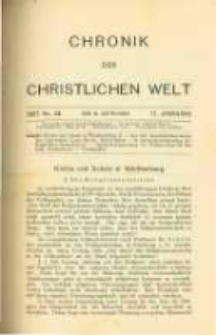 Chronik der christlichen Welt. 1907.09.19 Jg.17 Nr.38