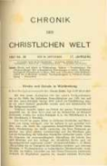 Chronik der christlichen Welt. 1907.09.26 Jg.17 Nr.39