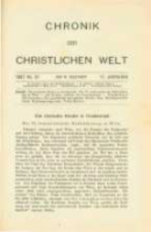 Chronik der christlichen Welt. 1907.12.19 Jg.17 Nr.51