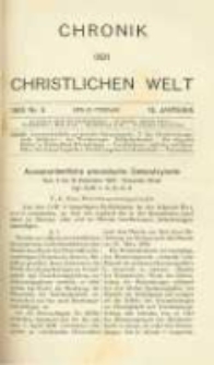 Chronik der christlichen Welt. 1908.02.27 Jg.18 Nr.9