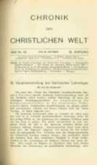 Chronik der christlichen Welt. 1908.10.22 Jg.18 Nr.43