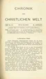 Chronik der christlichen Welt. 1908.11.19 Jg.18 Nr.47
